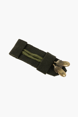 Fabric Pin with Golde-Effect Details