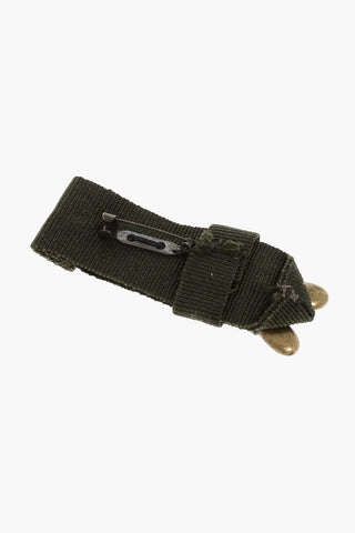 Fabric Pin with Golde-Effect Details