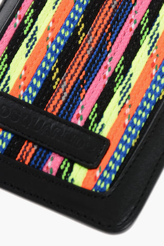 Smartphone-Hülle aus Leder und Stoff