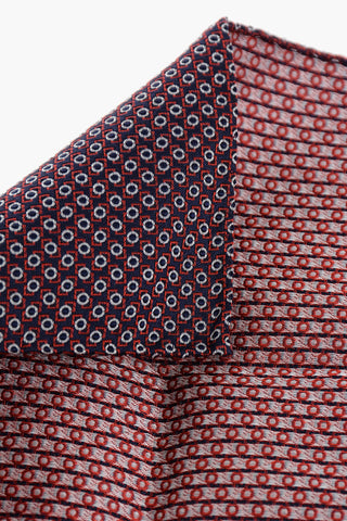 Silk and Cotton Pocket Square
