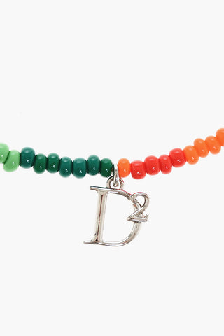 Multicolour Necklace with Shell Charm