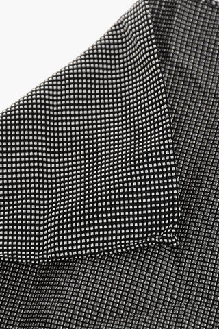 Silk Pocket Square with Micro Patterns