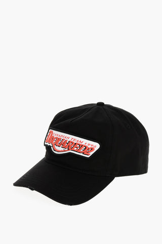 Cotton Gabardine Baseball Cap FAMILY BUSINESS with Embossed Logo