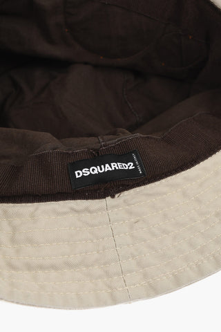 Cotton Bucket Hat With Appliqués