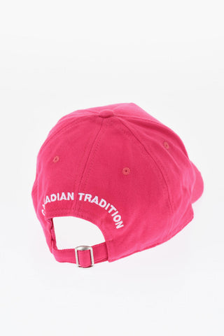 Baseballcap aus Baumwoll-Gabardine mit Logo