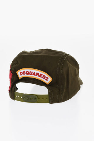 Baseballcap aus Baumwolle mit Patches