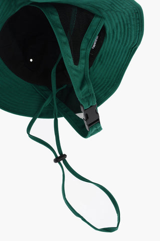 Cotton Bucket Hat with Tone-on-Tone Logo