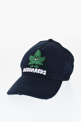 Embroidered Cotton Cap