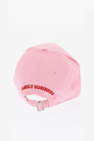 Baseballcap aus Baumwolle mit Monogramm-Stickerei