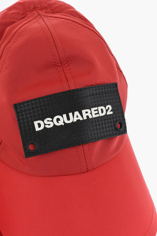 Nylon Sahara Hat with Logo Patch