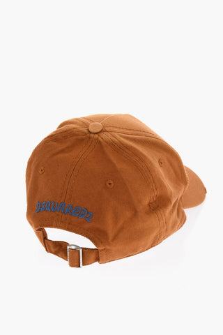 Baseballcap Aus Baumwolle Mit Relief-Detail