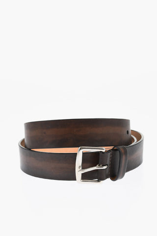 Slim Fit Leather Belt 30mm