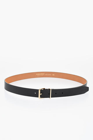 Solid Color Leather Belt 30mm
