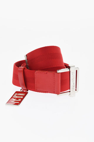 Solid-Color Fabric Belt 40mm