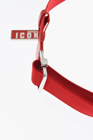 Solid-Color Fabric Belt 40mm