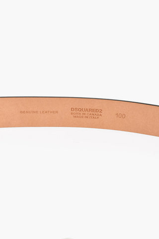 Solid Color Leather Belt 30mm