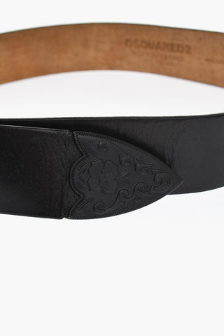 Solid Color Leather Belt 40mm