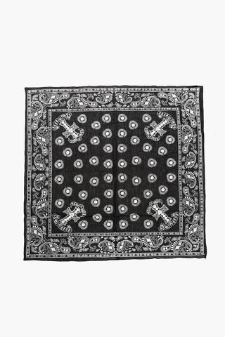 Two-Tone Foulard with Embossed Pattern