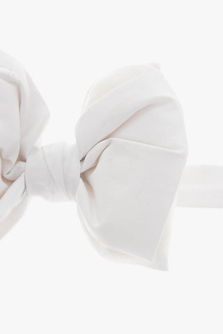 Solid Color Bow Tie with Padded Design