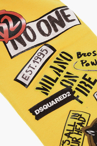 Printed Logo Socks