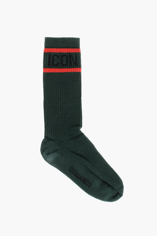 Cotton and Nylon Stretch ICON Long Socks