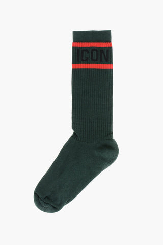 Cotton and Nylon Stretch ICON Long Socks