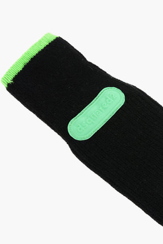 Wool Blend Long Socks