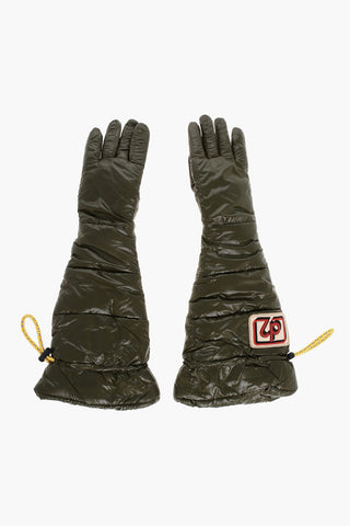 Quilted and Padded Ski Gloves