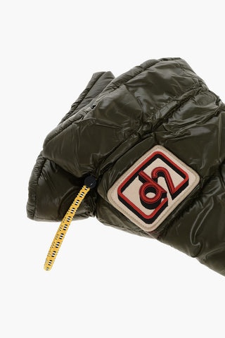 Quilted and Padded Ski Gloves