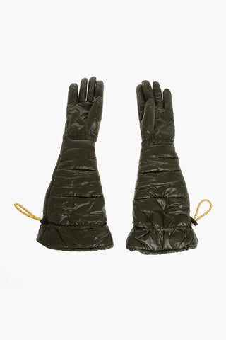 Quilted and Padded Ski Gloves