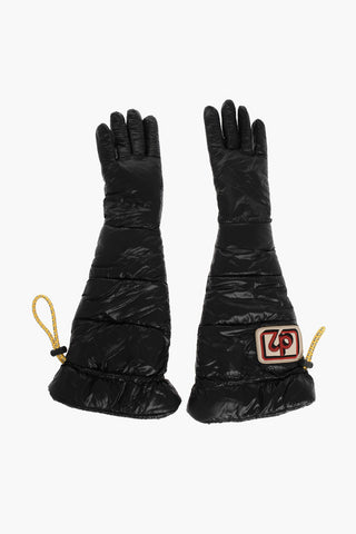 Quilted Padded Ski Gloves