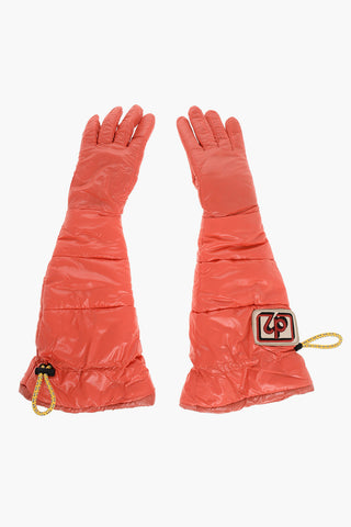 Quilted and Padded Ski Gloves