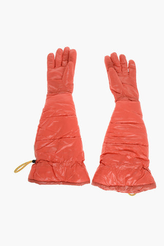 Quilted and Padded Ski Gloves