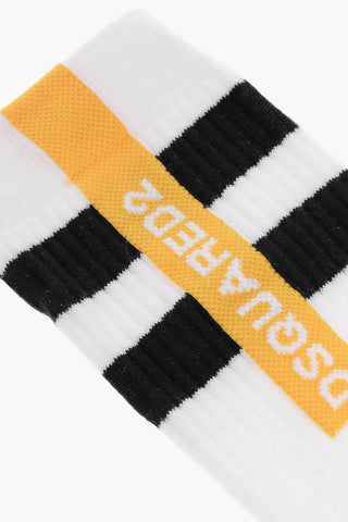 Cotton And Nylon Stretch Long Socks
