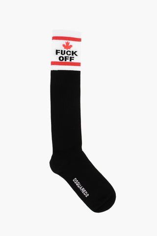 Cotton And Nylon Long Socks