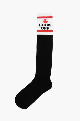 Cotton And Nylon Long Socks