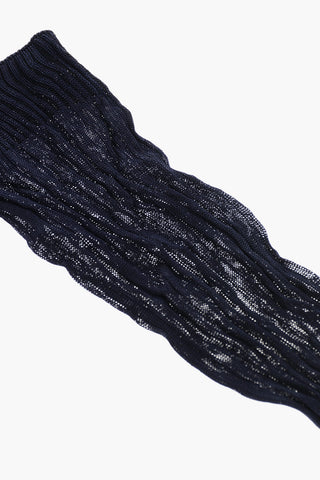 Calzini Lunghi a Coste e a Tinta Unita