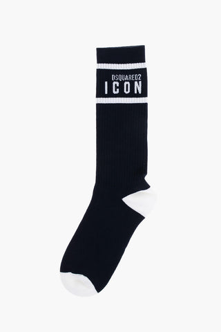 Cotton and Nylon Stretch ICON Long Socks