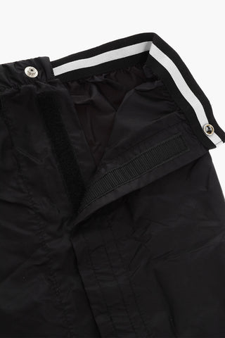 Nylon Gaiters with Side Stripes