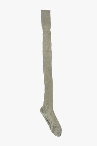 Calzini Lunghi a Coste e a Tinta Unita