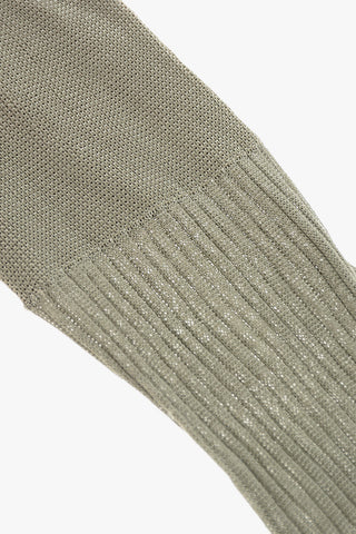 Calzini Lunghi a Coste e a Tinta Unita