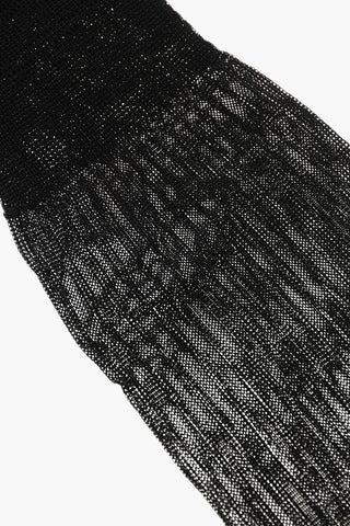 Long Ribbed Solid-Color Socks