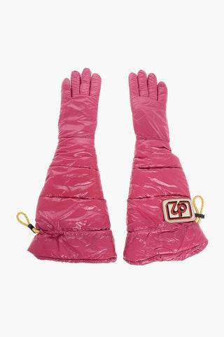 Quilted Padded Ski Gloves