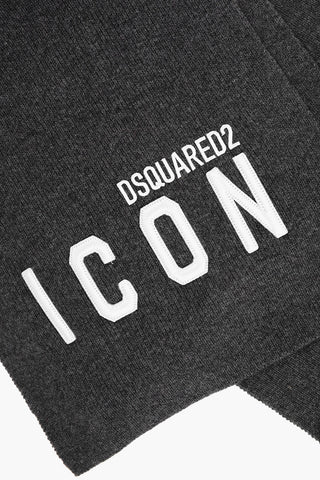 Wool ICON Scarf with Embosse Logo