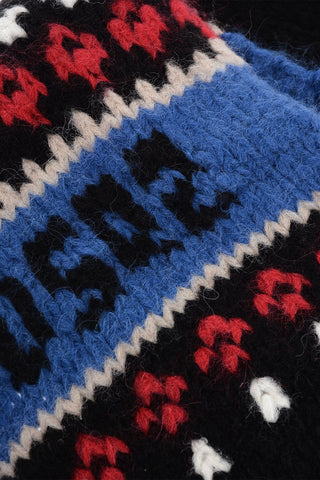 Sciarpa in Misto Nylon Con Ricami
