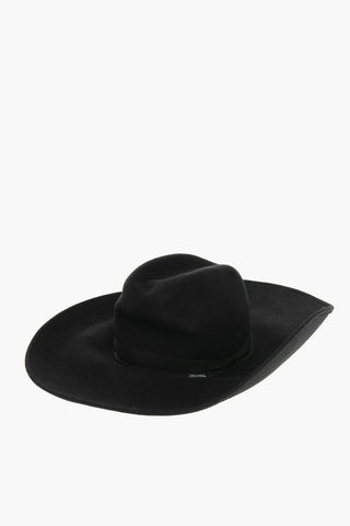 Cappello Western in Lana a Tinta Unita
