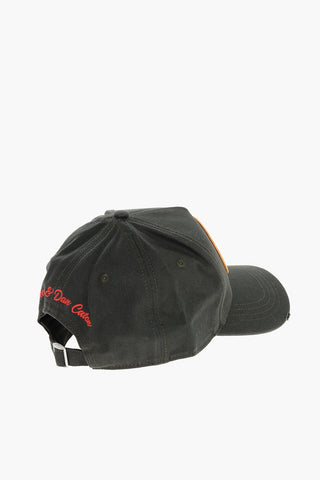 Solid Color Cap with Contrasting Patch