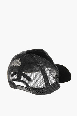 ICON Velvet Trucker Cap with Mesh Insert