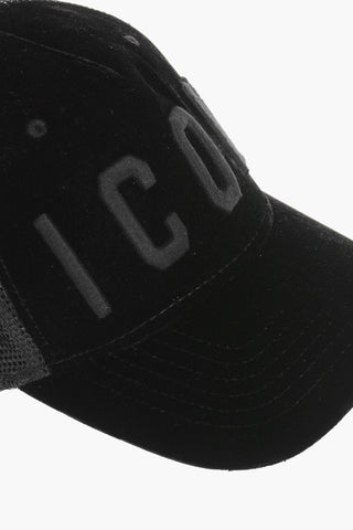 ICON Velvet Trucker Cap with Mesh Insert