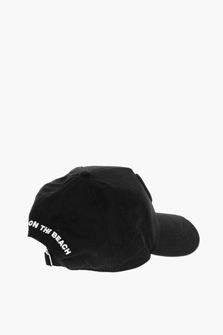 Einfarbige Baseballkappe TWINS ON THE BEACH Mit Tropischem Patch